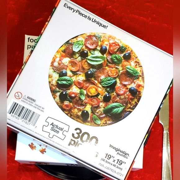 Pizza Foodie Inspired 300 Piece Jigsaw Puzzle - Picture 2 of 2